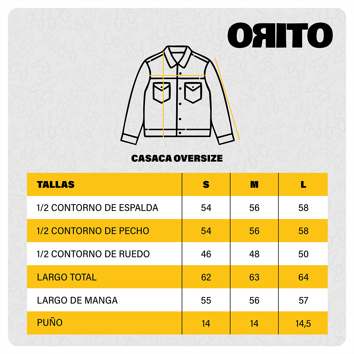 PRE SALE Jacket Orito Denim